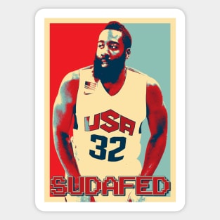 sudafed pop art Sticker